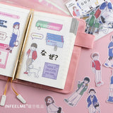 Teen Washi Flake Sticker