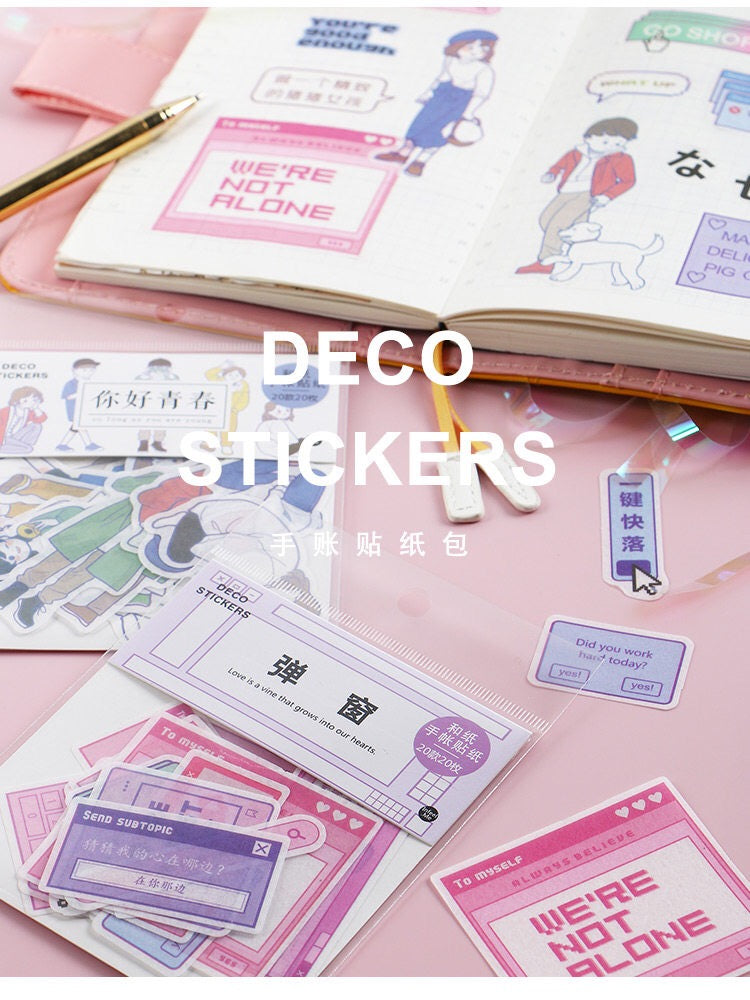 Teen Washi Flake Sticker