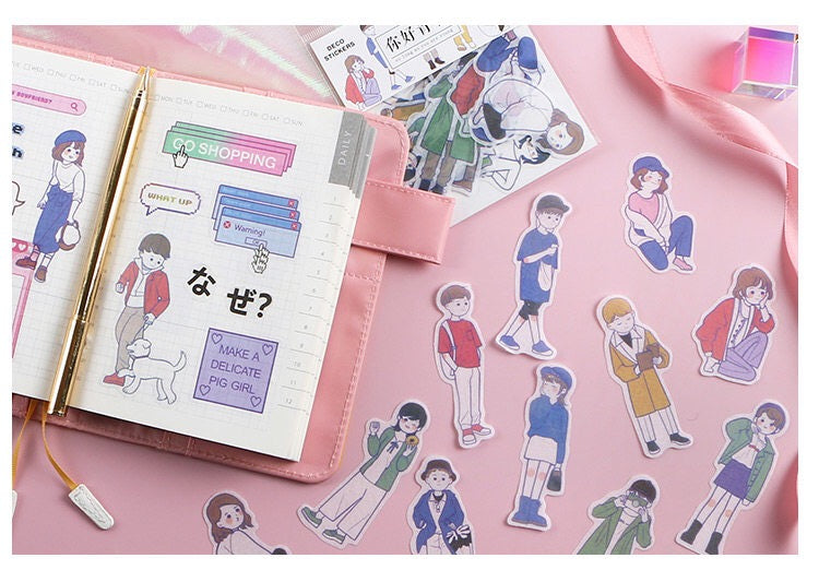 Teen Washi Flake Sticker