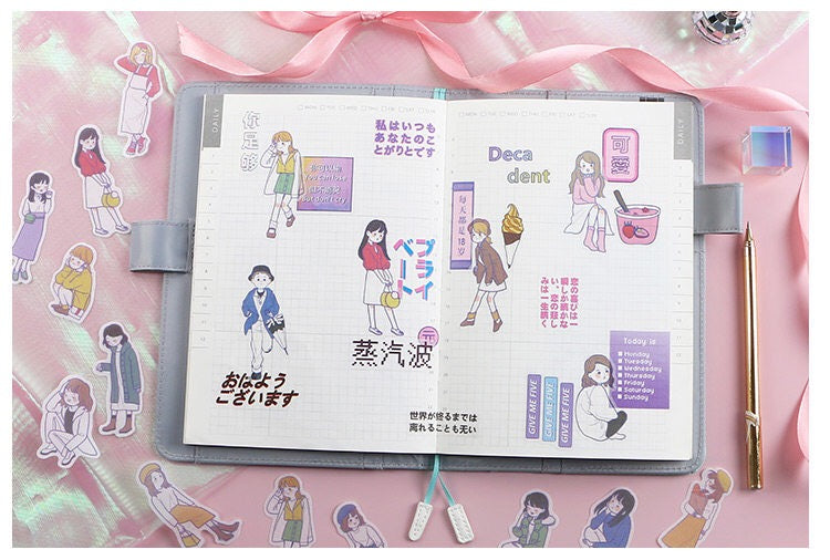 Teen Washi Flake Sticker