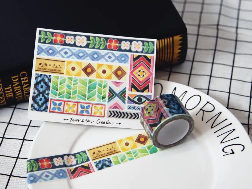 Mosaic Tiles Washi Tape Ever&Ein
