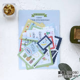 Childhood Stamp Washi Flake Sticker