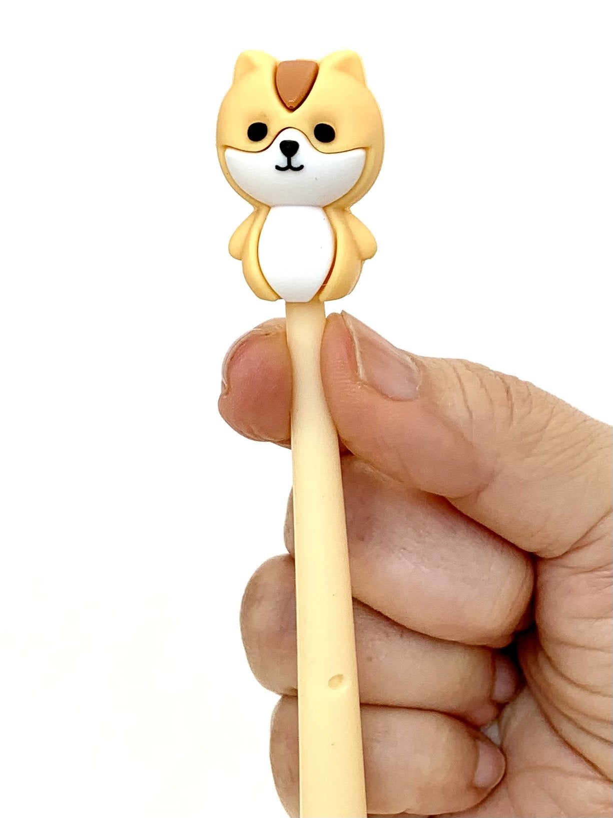 Squirrel & Acorn Gel Pen Black Ink