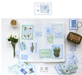 Daily Life Stamp Washi Flake Sticker