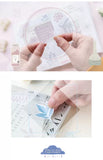 Spring Song Washi Flake Sticker