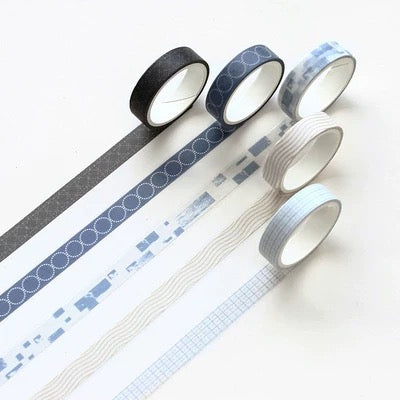 Snowing Pattern Washi Tape Set