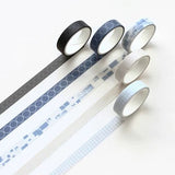 Snowing Pattern Washi Tape Set