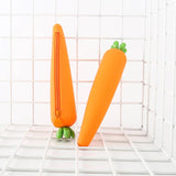 Carrot Stainless Steel Chopsticks, Spoon and Holder Set