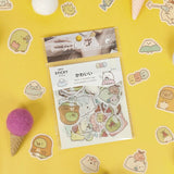 Dumpling Washi Flake Sticker (40 pieces)