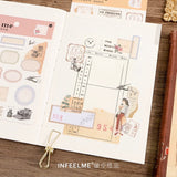 Old Letter Washi Sticker