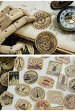 Traveling In The Old Days Flake Sticker Mini Box (45 pieces)
