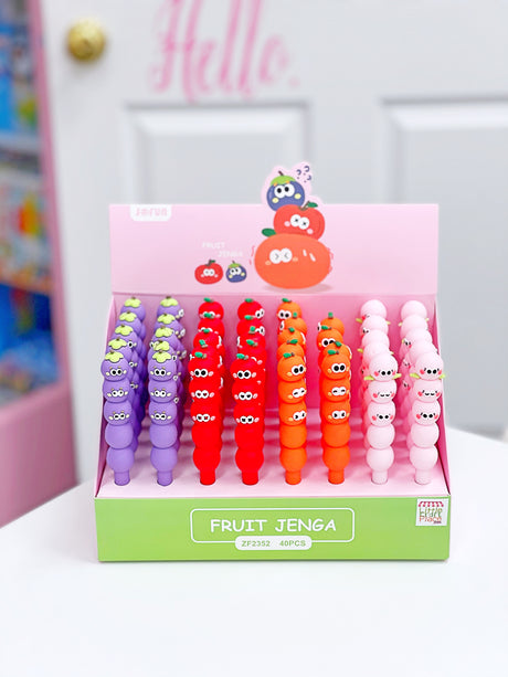 Little Craft Place Wholesale Fruit Jenga Gel Pen