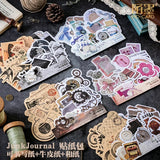 Junk Journal Writable Flake Sticker (45 pieces)