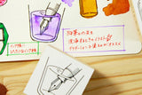 Fountain Pen Tip Rubber Stamp