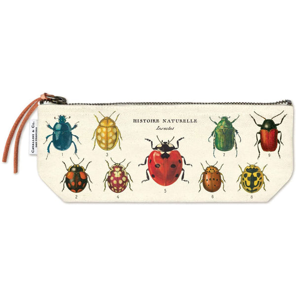Cavallini & Co. Vintage Inspired Mini Pouch Insects