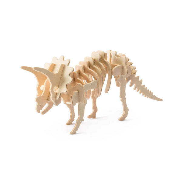 Triceratops DIY 3D Wooden Puzzle