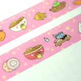 Japanese Foods Glitter Washi Tape