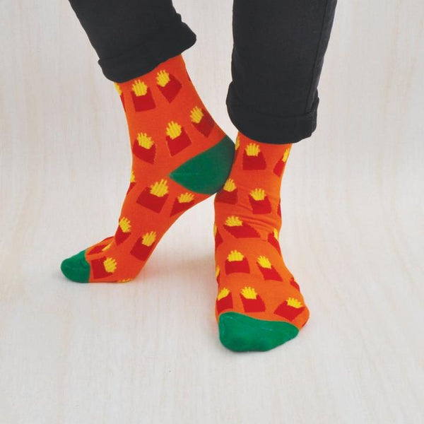 French Fries Kaiser Style Sock It Your Way Socks