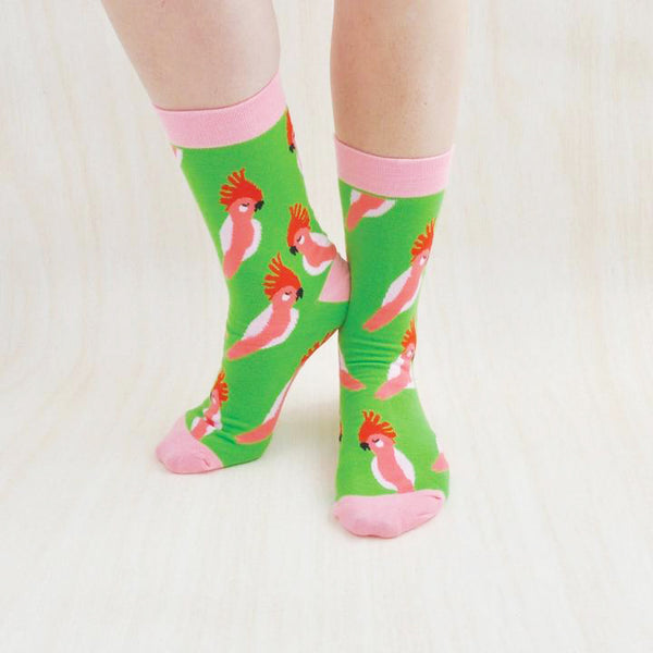 Galah Cockatoo Kaiser Style Sock It Your Way Socks