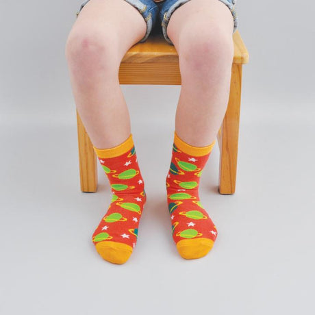 Planet & Rocket Kids Socks 6-7 Years.