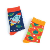Planet & Rocket Kids Socks 6-7 Years.