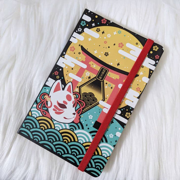 Kitsune Hardcovered Notebook (Dot Grid)