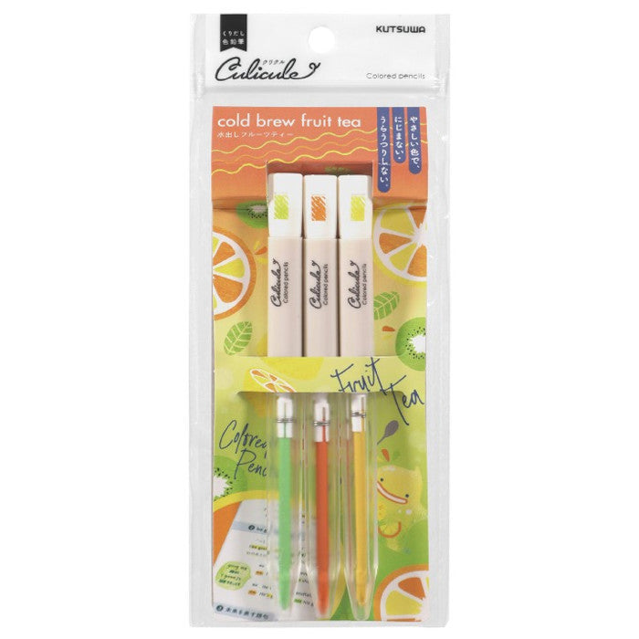 Kutsuwa Culicule Colored Pencils Cold Brew Fruit Tea