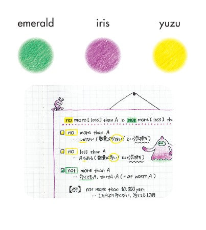 Kutsuwa Culicule Colored Pencils Monsters Town