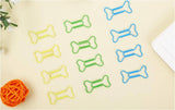 Dog Bone Paper Clips. Use to embellish crafts or as a functional supply. Use as an accent on paper edges, attach vellum overlays by clipping at corners or simply use as a paper clip.