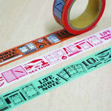 Noble Note Life Washi Tape 10th Anniversary Limited Edition - Tobacco (Brown)  Stationery & Journal Love washi tape