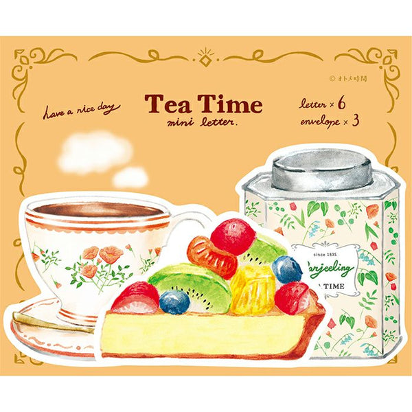 Tea Time Darjeeling Letter Set - Writing Papers & Envelope