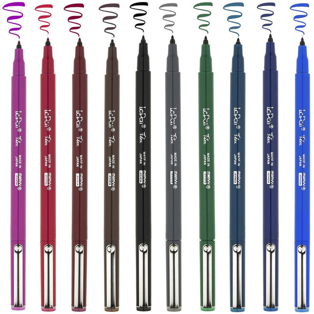 Le Pen Flex Primary Set 10/Pkg Uchida