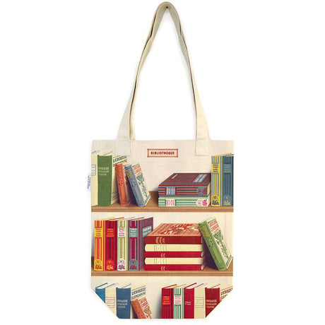 Cavallini & Co Vintage Inspired Library Books Tote Bag
