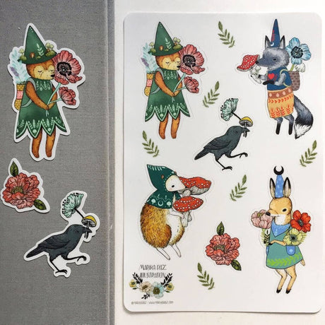 Little Mage Sticker Sheet