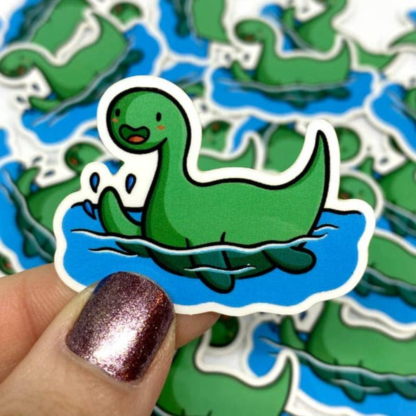 Loch Ness Monster Mini Sticker