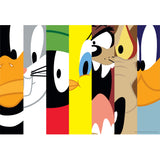 Bugs Bunny, Daffy Duck, Tweety Bird, The Tasmanian Devil, Marvin the Martian, and more are all here in this colorful 1000 piece Looney Tunes puzzle.