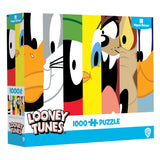 Bugs Bunny, Daffy Duck, Tweety Bird, The Tasmanian Devil, Marvin the Martian, and more are all here in this colorful 1000 piece Looney Tunes puzzle.