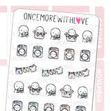 once more with love Laundry 2.0 Sticker