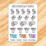 You Can Do It! Motivational Munchkin Planner Stickers