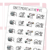 M650 Buy, Buy, Buy! Shopping Spree Munchkin Planner Stickers