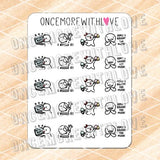 Buy, Buy, Buy! Shopping Spree Munchkin Planner Stickers