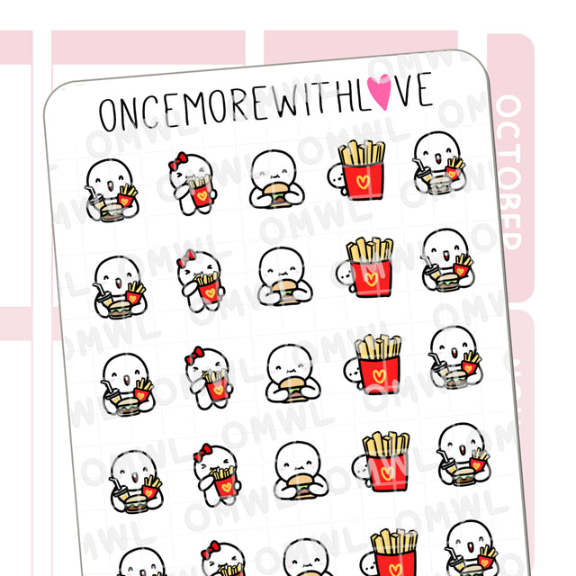 Supersize Me! Junk Food 2.0 Sticker