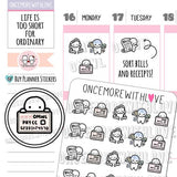 Bills and Receipts Tax Time Munchkin Planner Stickers