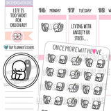 Living With Your Demons Munchkin Planner Stickers
