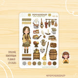 PaperaicaShop Tavern Girl Stickers