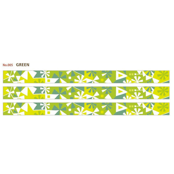 Material Michemon Green Round Top Masking Tape