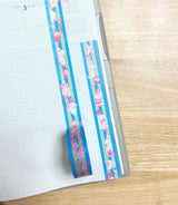 Moomin Washi Tape Blue Border