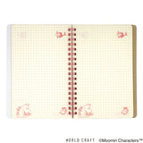 Moomin B6 Notebook Striped
