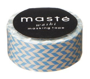 Light Blue Check Japanese Washi Tape • Basic Masté Masking Tape