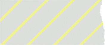 Neon Yellow Stripe Washi Tape Masté
